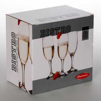 Набір 6 фужерів для шампанського Bistro 190мл | Зображення 2