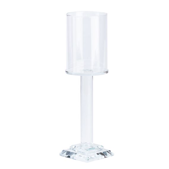 Підсвічник скляний Cylinder 23 см