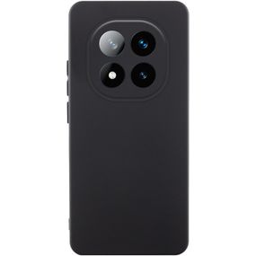 Чохол TPU GETMAN Liquid Silk Full Camera для Xiaomi Redmi Note 14 Pro 5G Чорний / Black