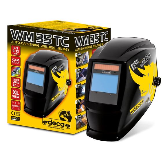 Маска сварщика с автоматическим затемнением Deca WM 35 TC LCD (TRUE COLOR) | Зображення 1