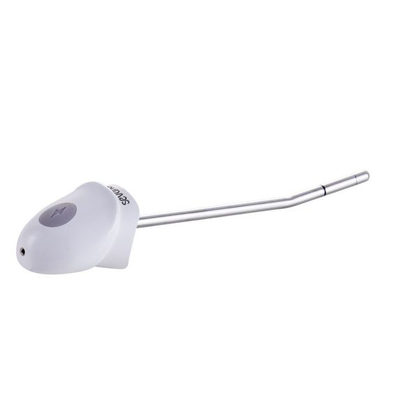 Уретральный зонд LOCKINK SEVANDA Vibrating & E-stim Metal Urethral Sounding - White | Зображення 1