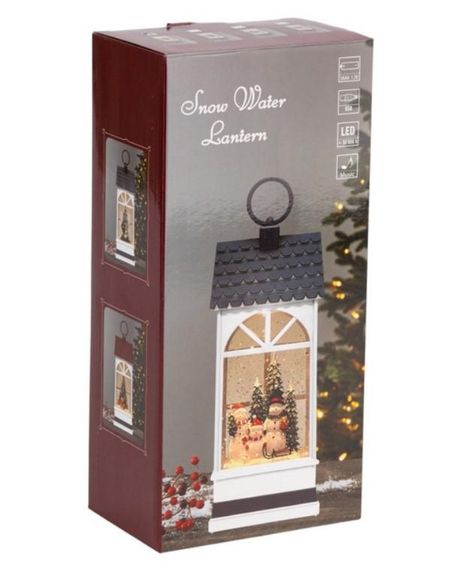 Новорічний нічник-ліхтар з ефектом метелика XMAS WDL-24074B (47704-10099_818) | Зображення 3