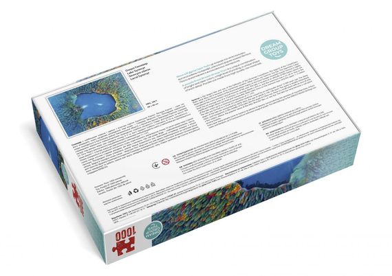 Пазл "Озеро Синевир" 1000 элементов TRFL_UA/1 DGT-PUZZLE, в коробке (4820266221324) | Зображення 5