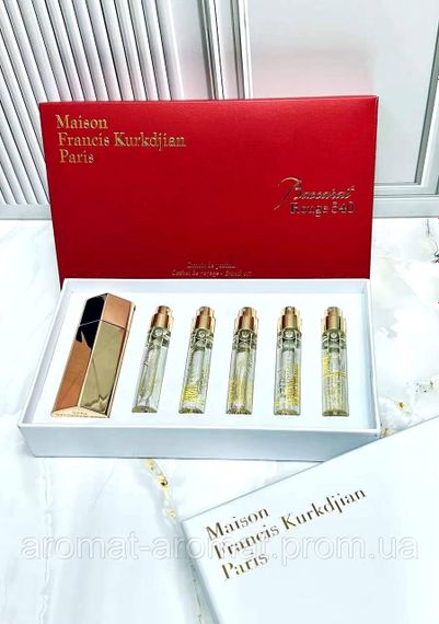 Набір мініатюр Maison Francis Kurkdjian Baccarat Rouge 540 Extrait de Parfum, 5х11 мл. | Зображення 2
