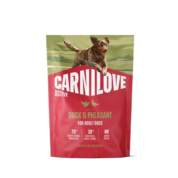 Сухий корм для собак з качкою та фазаном Carnilove Active Duck & Pheasant, 1.5 кг