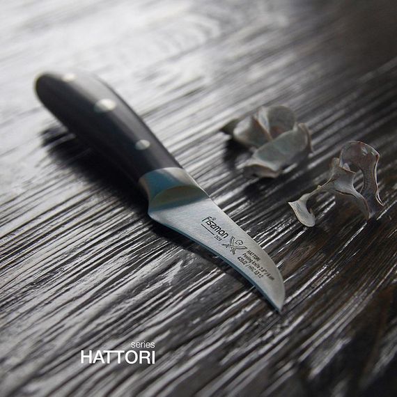 Ніж для чищення овочів Fissman Hattori 6см з нержавіючої сталі | Зображення 4