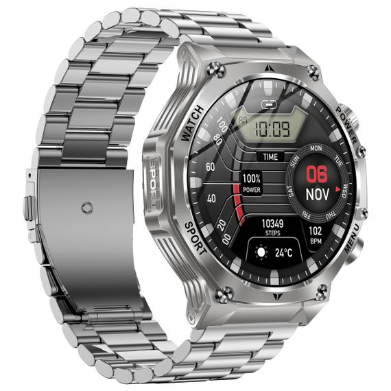 Smart Surf X Pro Silver Steel, 2 ремешка | Зображення 9