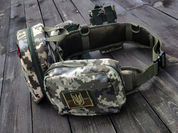 Розвантажувальний ремінь РПС + 4 підсумки піксель | Зображення 2