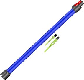 Телескопическая удлинительная трубка для Dyson V7, V8, V10, V11, V15, алюминиевая 73 см, с контактами, синяя
