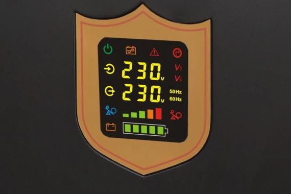 ДБЖ KEMOT PROsinus-1000 12V 1000VA/700W  чорний настінний | Зображення 4