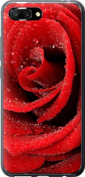 Чехол на Huawei Honor 10 Красная роза "529u-1496-17620"