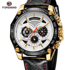 Годинник Fo2rsining 6910 Gold-White