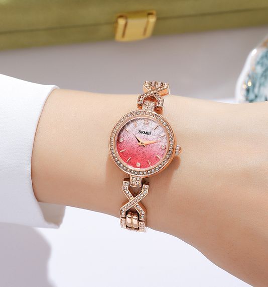 Жіночий годинник Skmei 2001RD Red | Зображення 3