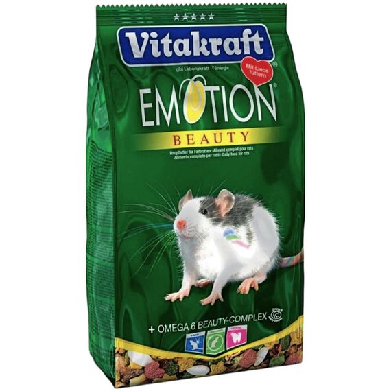 Корм для щурів Vitakraft Emotion Beauty Selection 600 г (4008239314635)