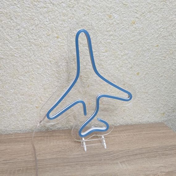 Неоновий світильник Літак 250х300 acr-n000089 | Зображення 6