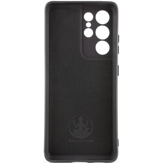 Чохол Silicone Cover Lakshmi Full Camera (A) для Samsung Galaxy S23 Ultra, Чорний | Зображення 1