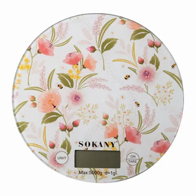 Весы кухонные до 5 кг електронні на батарейках SK-19023ML
