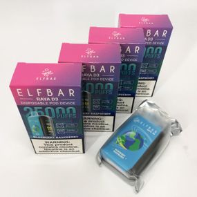 Elf Bar Raya D3 25000 смак Чорниця Малина (Blueberry Raspberry)