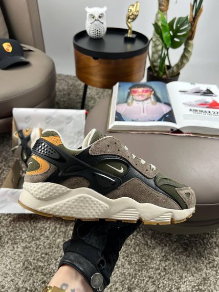 Кросівки Air Huarache Brown Khaki (шкіра , текстиль) весна / літо / осінь | Зображення 4