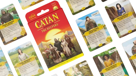 Настольная игра Catan: The Helpers (Колонизаторы: Помощники (английский)) (дополнение) | Зображення 2