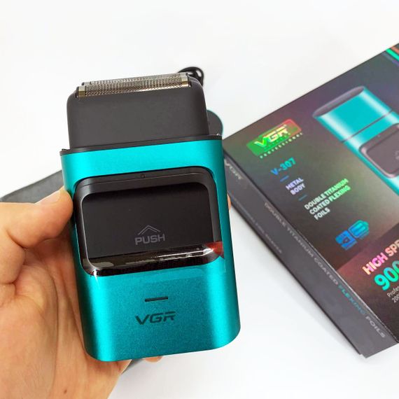 Професійна бритва для чоловіків VGR V-307, Чоловіча бездротова електрична бритва, Бритви електричні HN-93 | Зображення 2