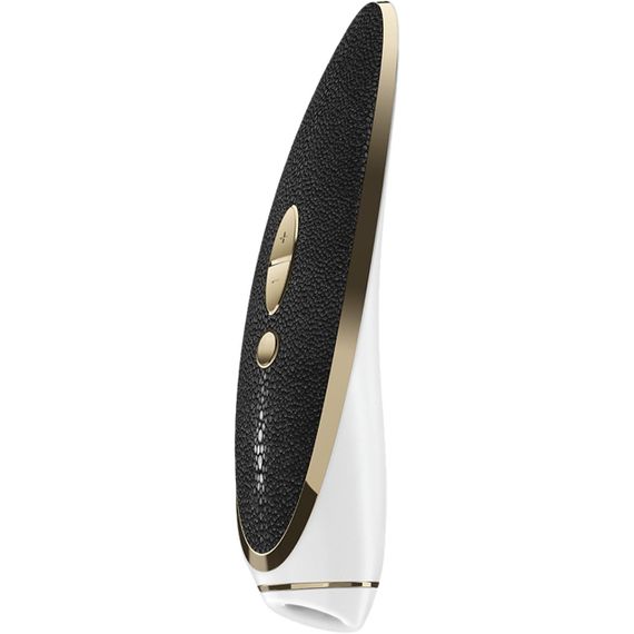 Вакуумний кліторальний стимулятор Satisfyer Luxury Haute Couture, чорний Sex Aura | Зображення 1