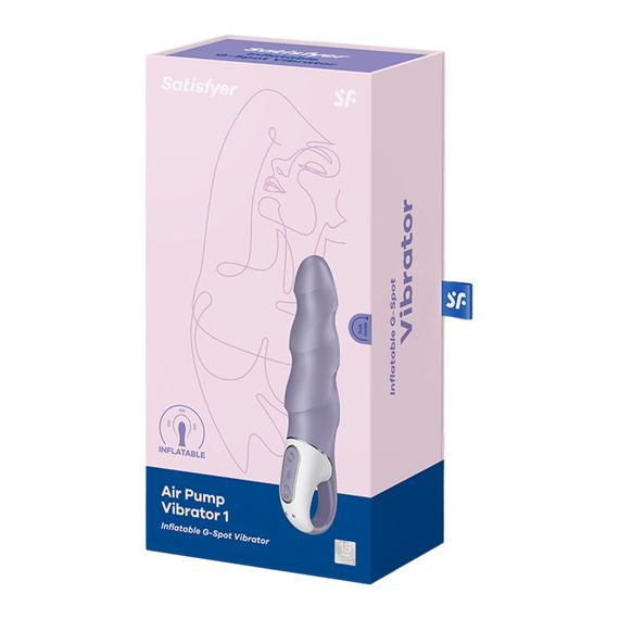 Вібратор надувний Satisfyer Air Pump Vibrator 1 | Зображення 5