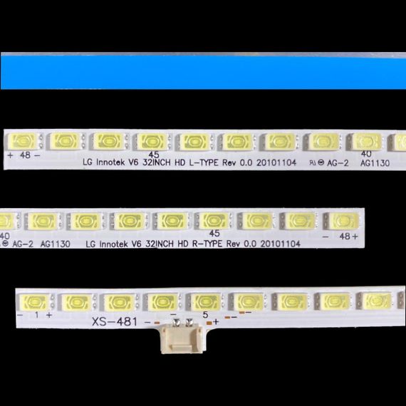 LED підсвітка TV 32" LG Innotek V6 32INCH HD L/R-TYPE Rev 0.0 20101104 LC320EXE-SDA1 LC320EXN-SDA1 2шт. | Зображення 2