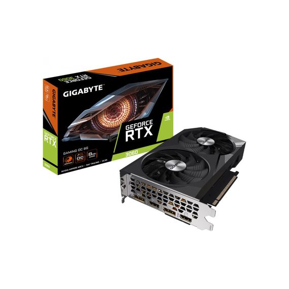 Відеокарта GIGABYTE GeForce RTX3060 8Gb GAMING OC (GV-N3060GAMING OC-8GD) | Зображення 1