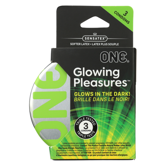 Упаковка 3шт ONE Glowing Pleasures