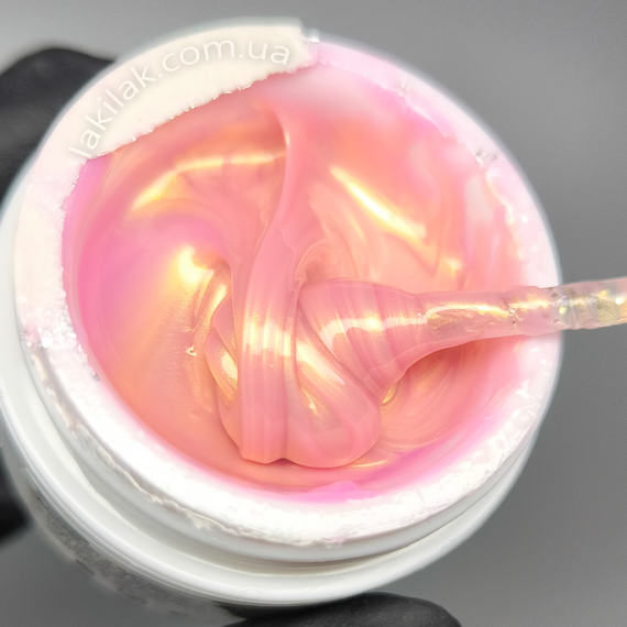 Перлинний гель для нарощення Starlet Professional Pearl Gel №04 15мл | Зображення 3