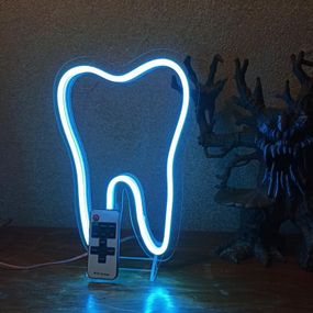 Неоновий світильник Зуб 190х270 acr-n000057