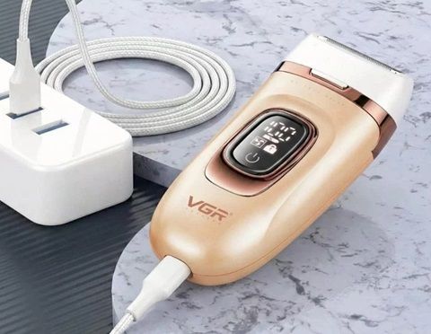 Набір для догляду та дипіляції VGR 3 в 1 V-762 GOLD золотистий | Зображення 1