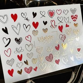 Фольгированый слайдер UAslider CF 057 на водяной основе (7x10см)