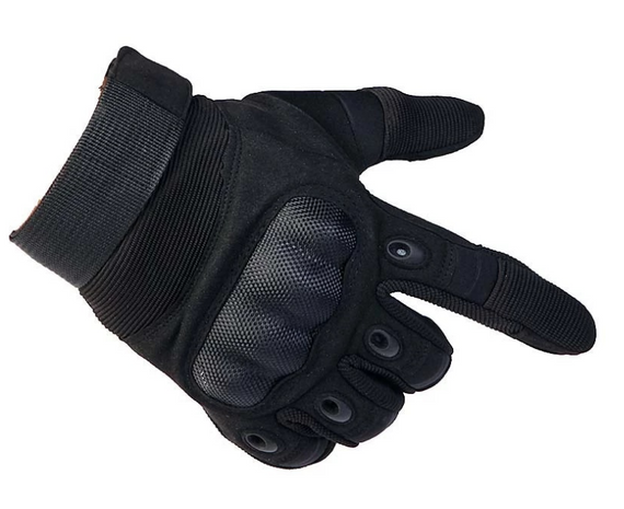 Рукавиці тактичні Primo Carbon повнопалі, сенсорні, розмір L - Black | Зображення 2