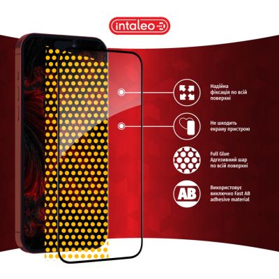 Стекло защитное Intaleo Full Glue Apple iPhone 15 Pro (1283126575440) | Зображення 6
