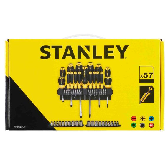 Набір викруток із п'ятдесяти семи предметів STANLEY STHT0-62143 | Зображення 3