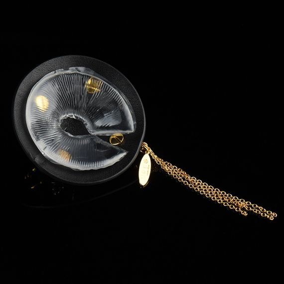 Пестиси з гірським кришталем та цирконієм UPKO Luxury Baroque з італійської шкіри, чорного кольору. sexstyle | Зображення 5