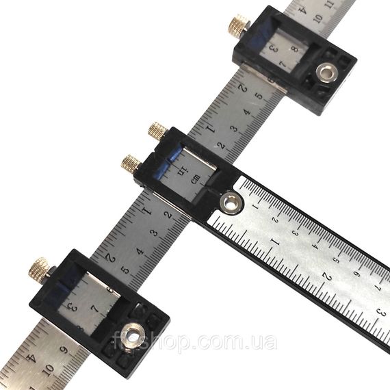 Меблевий кондуктор Шаблон для свердління отворів під фурнітуру 5мм Т-подібний шаблон (256436236-2) | Зображення 2