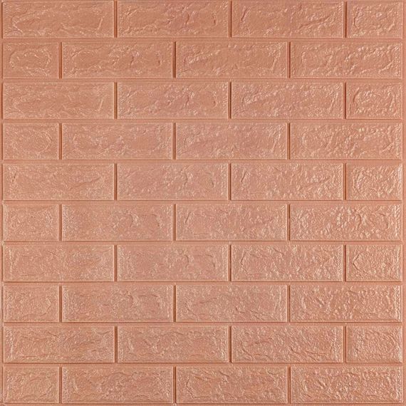 3D панель самоклеюча цегла Пудра 700х770х5мм SW-00001801