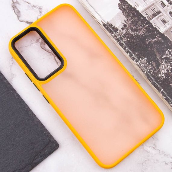 Чехол TPU+PC Lyon Frosted для Xiaomi Redmi Note 12 Pro 5G Orange | Зображення 3