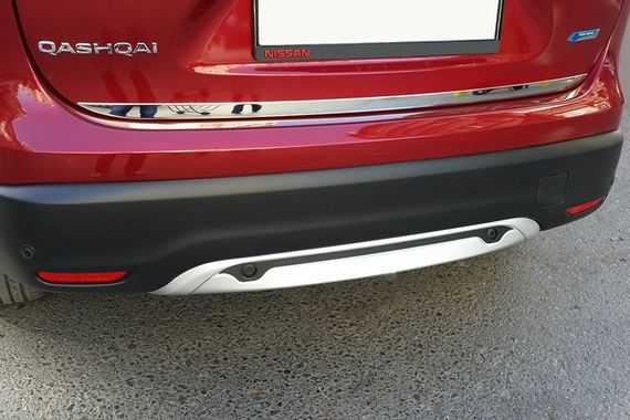 Кромка багажника (нерж.) Carmos - Турецька сталь для Nissan Qashqai 2014-2021рр