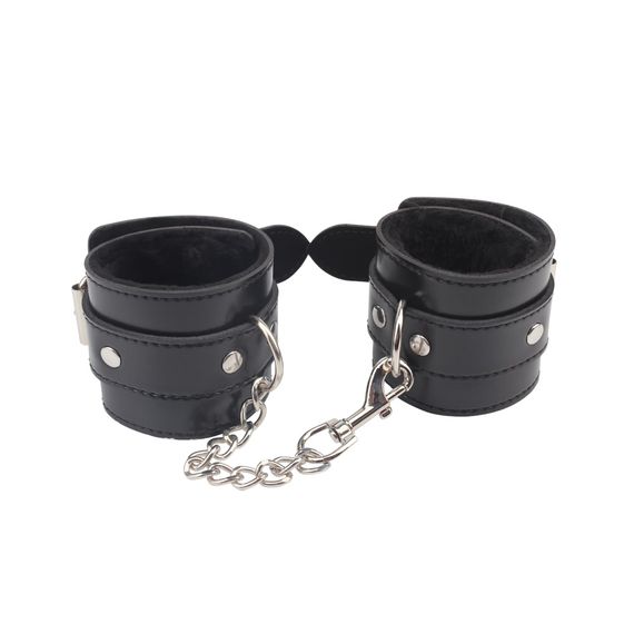 Наручники Chisa Behave Luxury Fetish OBEY ME LEATHER HAND CUFFS | Зображення 2