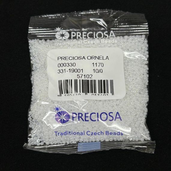 Бисер чешский Preciosa 10/0, цвет 57102 - 5 г | Зображення 1