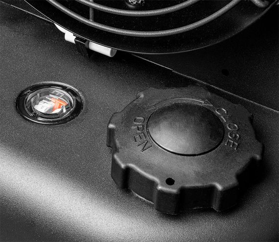 Теплова гармата Neo Tools 20 кВт, площа обігріву 200 кв.м., підлоговий, чорний (90-080) | Зображення 2