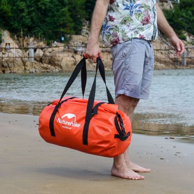 Сумка дорожная Naturehike баул водонепроникний NH20FSB03 90 л червона (6927595744314) | Зображення 8