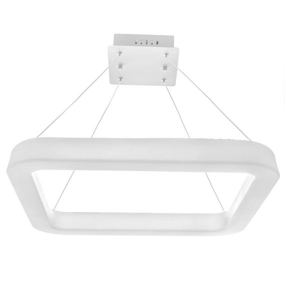 Светильник потолочный подвесной светодиодный на 4 плафона BR-997S/43W WH