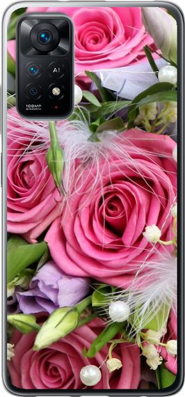 Чехол на Xiaomi Redmi Note 11 Нежность "2916u-2516-17620"