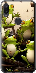Чехол на Xiaomi Mi Play Жабки "5656u-1644-17620"