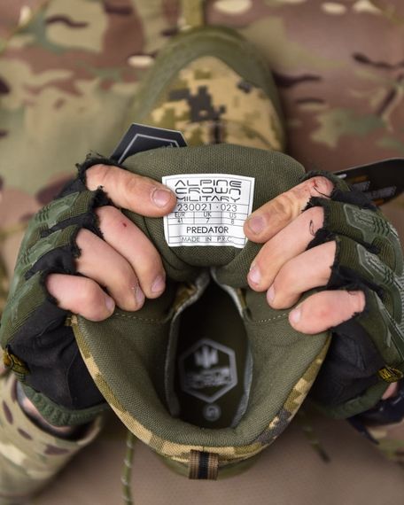 Тактичні берці демісезонні Аlpina Crown Military Predator піксель | Зображення 2